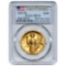 Certified American Liberty 2015-W High Relief Gold Coin MS70 PCGS First Str