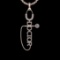 1.14 Ctw VS/SI1 Diamond 10K Rose Gold Veterinary Doctor theme Pendant (ALL
