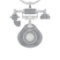 11.99 Ctw VS/SI1 Diamond 14K White Gold Hip Hop theme Pendant Necklace