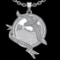 1.91 Ctw VS/SI1 Diamond 10k White Gold Birds theme Pendant (ALL DIAMOND ARE