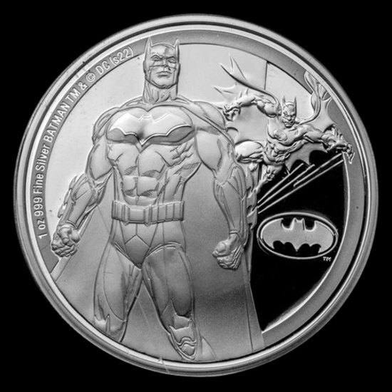 022 Niue 1 oz Silver Coin $2 DC Classics: BATMAN(TM)