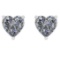 1.00 Ctw VS/SI1 Diamond 14k white Gold Stud Earrings (ALL DIAMOND ARE LAB G
