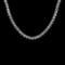 4.64 Ctw VS/SI1 Diamond 3 14K Rose Gold Necklace (ALL DIAMOND ARE LAB GROWN