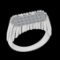 0.31 Ctw VS/SI1 Diamond 10k White Gold Engagement Ring (ALL DIAMOND ARE LAB