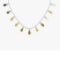 3.30 Ctw VS/SI1 Fancy NaturalYellow Brown Diamond 14K White Gold Necklace