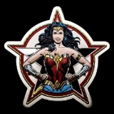 2023 Barbados 5 oz Silver Wonder Woman Special Shape Coin