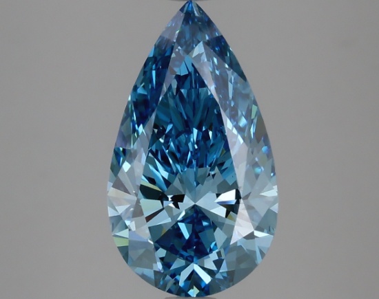 3.66 ctw. VS1 IGI Certified Pear Cut Loose Diamond (LAB GROWN)