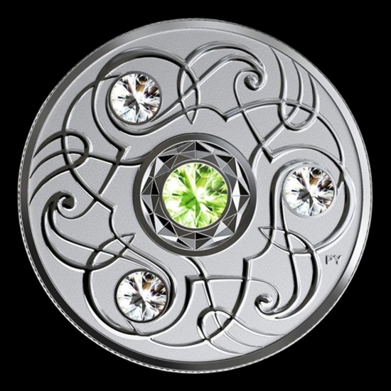 2020 Canada 1/4 oz Silver $5 Birthstones: August