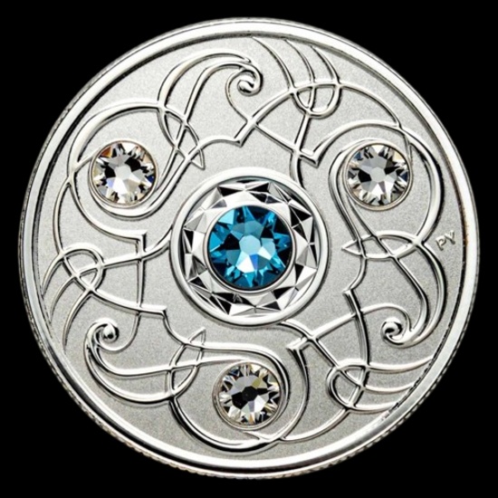 2020 Canada 1/4 oz Silver $5 Birthstones: March