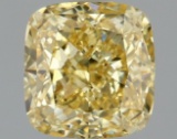 1.59 ctw. VVS2 IGI Certified Cushion Q Cut Loose Diamond (LAB GROWN)