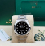 Rolex 36mm Ref 124270 Black Dial Explorer Comes With Box & Papers