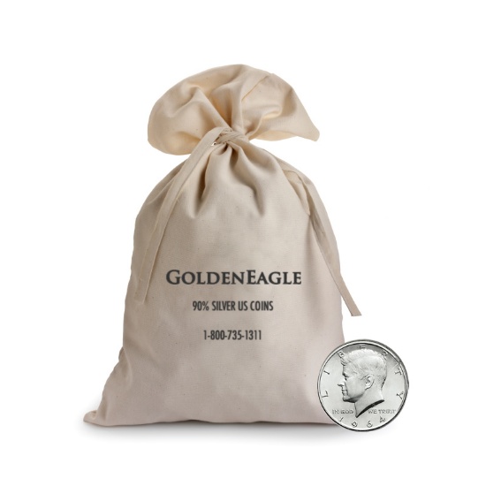 90% Silver Bag Uncirculated Kennedy Halves $1000 Face (2000pcs.)