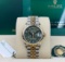 31mm Green Floral Dial Oysterperpetul Datejust Rolex Ref 278343rbr Comes wi
