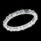 1.40 Ctw VS/SI1 Diamond 10k white Gold Eternity Band Ring (ALL DIAMOND ARE