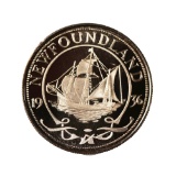 Newfoundland Gold Sovereign 1936 (1984) Proof