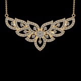 2.43 Ctw VS/SI1 Diamond 10K Yellow Gold Pandant (ALL DIAMOND ARE LAB GROWN