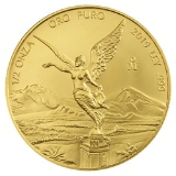 Mexico Gold Libertad Half Onza 2019 BU