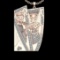 9.40 Ctw VS/SI1 Diamond Prong Set 18K Rose Gold Poker theme Necklace (ALL D