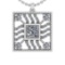 1.25 Ctw VS/SI1 Diamond 14k white Gold Pandant (ALL DIAMOND ARE LAB GROWN )