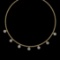 1.05 Ctw VS/SI1 Diamond 14K Yellow Gold Yard Necklace (ALL DIAMOND ARE LAB