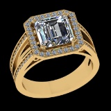 3.46 Ctw VS/SI1 (ALL DIAMOND ARE LAB GROWN ) Diamond 10k Yellow Gold Engage