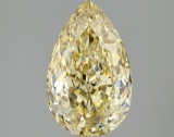 2.1 ctw. VS2 IGI Certified Pear Cut Loose Diamond (LAB GROWN)