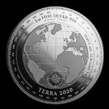 2020 Tokelau 1 oz Silver $5 Vivat Humanitas