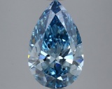 2.11 ctw. VS2 IGI Certified Pear Cut Loose Diamond (LAB GROWN)