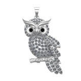 1.92 Ctw SI1/SI2 Diamond 14k white Gold Creature Pendant(ALL DIAMOND ARE LA