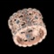 1.66 Ctw VS/SI1 Diamond 10K Rose Gold Eternity Ring (ALL DIAMOND ARE LAB GR