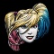 2022 Niue 1 oz Silver $2 Faces of Gotham: Harley Quinn