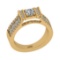 1.36 Ctw VS/SI1 Diamond 10K Yellow Gold Engagement Ring (ALL DIAMOND ARE LA