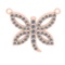 0.63 Ctw VS/SI1 Diamond 14k Rose Gold Pendant (ALL DIAMOND ARE LAB GROWN )