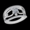 1.27 Ctw VS/SI1 Diamond 10k white Gold Engagement Ring (ALL DIAMOND ARE LAB