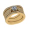 1.81 Ctw SI1/SI2 Diamond 14k Yellow Gold Engagement Ring (ALL DIAMOND ARE L