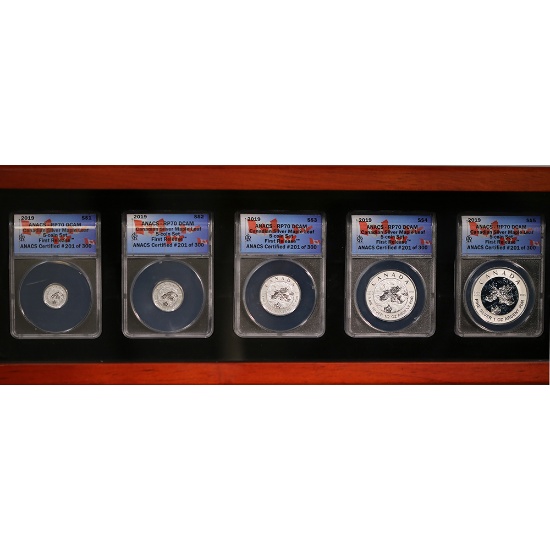 Canada 2019 Silver Maple Leaf Reverse Proof Set RP70 ANACS