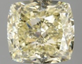 2.11 ctw. VVS2 IGI Certified Cushion Q Cut Loose Diamond (LAB GROWN)