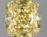 2.11 ctw. VS2 IGI Certified Cushion Q Cut Loose Diamond (LAB GROWN)