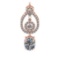 6.87 Ctw VS/SI1 Diamond Prong Set 14K Rose Gold Pandant (ALL DIAMOND ARE LA