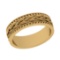 Engagement,Wedding,Anniversary Filigree Men s 14K Yellow Gold Band Ring (AL