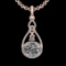 3.43 Ctw VS/SI1 Diamond 10k Rose Gold Christmas Theme Pandant (ALL DIAMOND