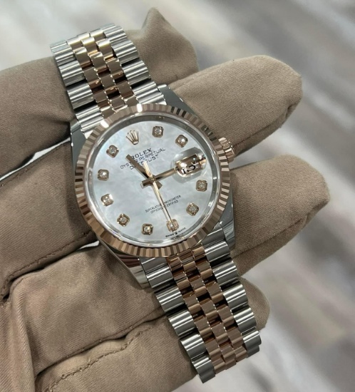 Brand New 36mm Mother of Pearl Dial Oysterperpetual Rolex Comes with Box &