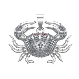 4.10 Ctw SI2/SI1 Diamond Prong Set 14k white Gold Pandant (ALL DIAMOND ARE