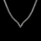 4.66 Ctw VS/SI1 Diamond 3 14K Yellow Gold Necklace (ALL DIAMOND ARE LAB GRO