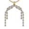 8.00 Ctw VS/SI1 Diamond 10K Yellow Gold Pendant (ALL DIAMOND ARE LAB GROWN)