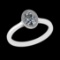 0.75 Ctw VS/SI1 Diamond 10k white Gold Solitaire Ring (ALL DIAMOND ARE LAB