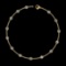 1.20 Ctw VS/SI1 Diamond 14K Yellow Gold Yard Necklace (ALL DIAMOND ARE LAB