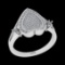 0.40 Ctw VS/SI1 Diamond 10k White Gold Engagement Ring (ALL DIAMOND ARE LAB