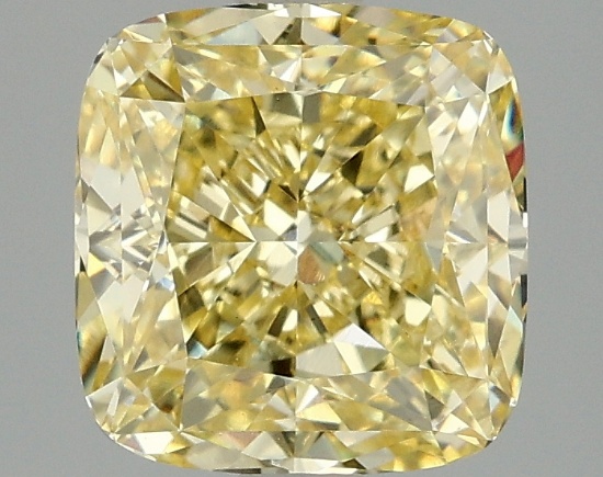 3.01 ctw. VS1 IGI Certified Cushion Q Cut Loose Diamond (LAB GROWN)