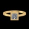 0.75 Ctw VS/SI1 Diamond Prong Set 10K Yellow Gold Solitaire Ring (ALL DIAMO